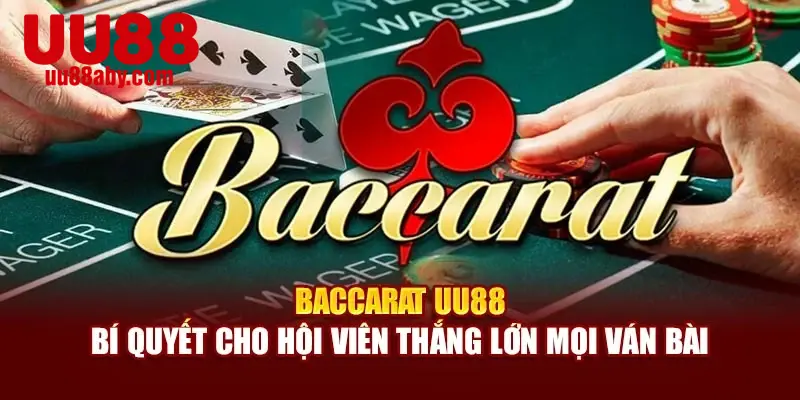 Baccarat UU88 – Bí Quyết Cho Hội Viên Thắng Lớn Mọi Ván Bài