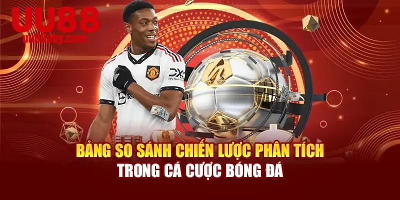 Bảng so sánh chiến lược phân tích trong cá cược bóng đá