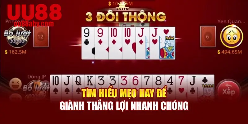 Tìm hiểu mẹo hay để giành thắng lợi nhanh chóng