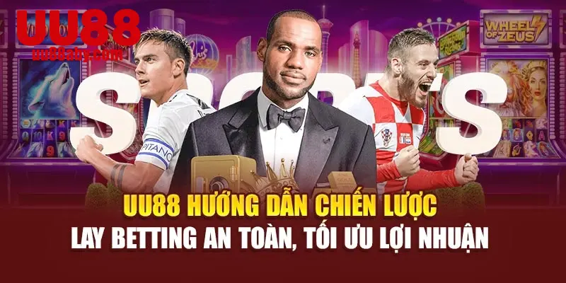 UU88 hướng dẫn chiến lược Lay Betting an toàn, tối ưu lợi nhuận 