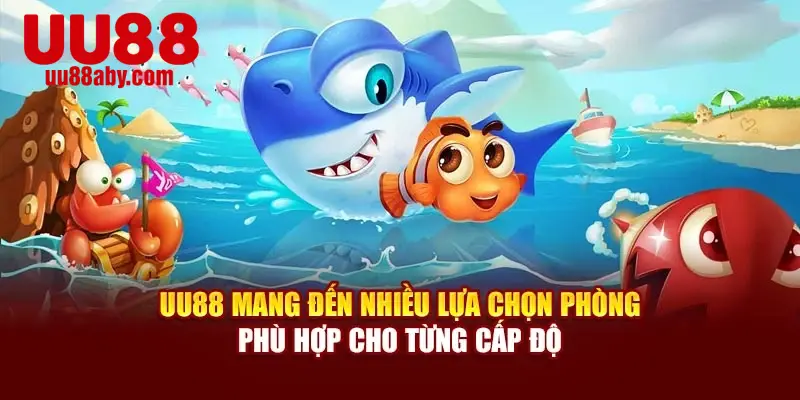 UU88 mang đến nhiều lựa chọn phòng phù hợp cho từng cấp độ