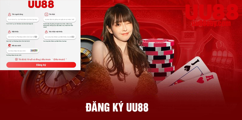 Đăng ký uu88 đơn giản và an toàn